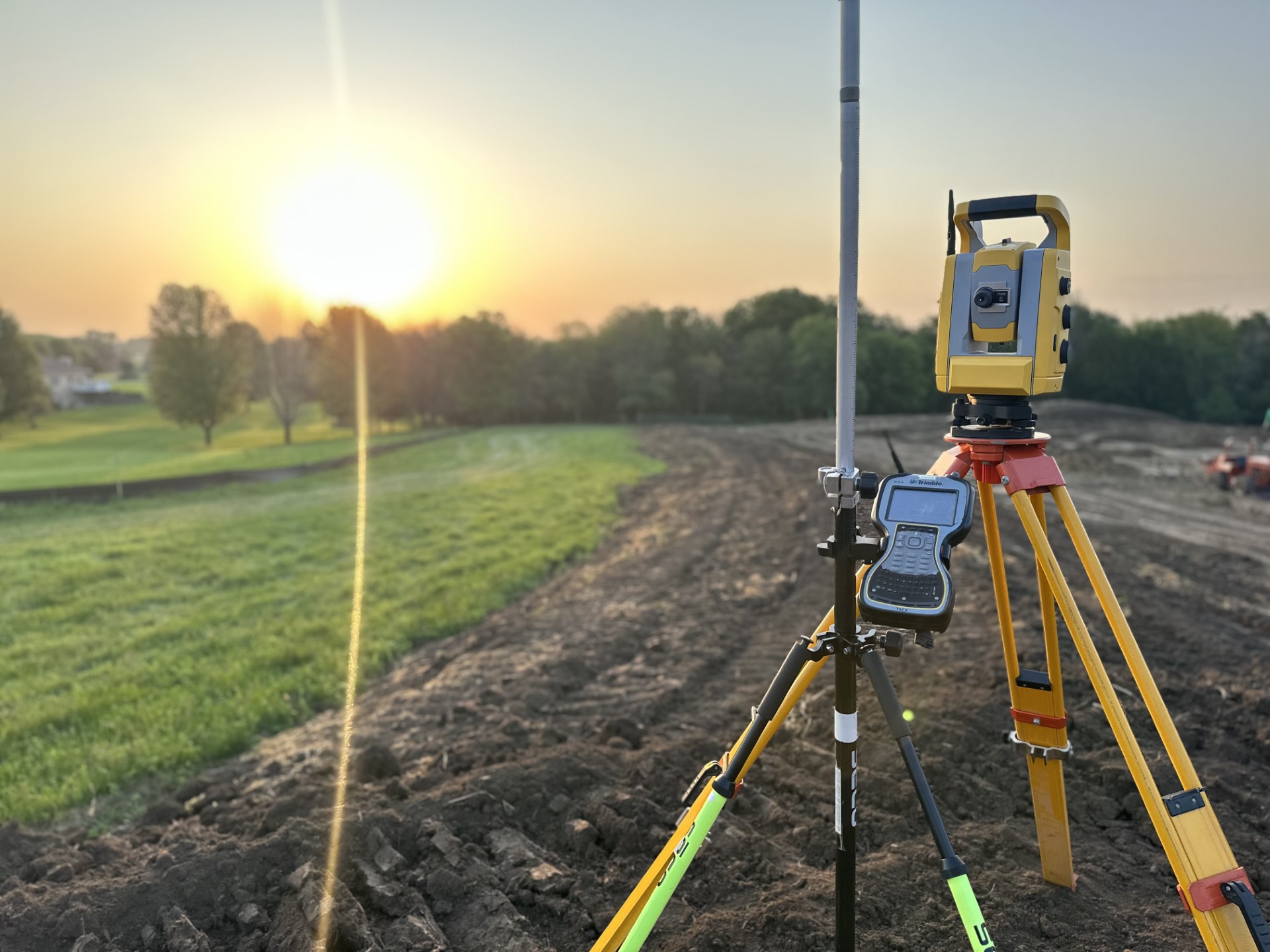 GPS equipment for land surveying services