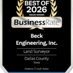 BEI Named Best of 2026 Dallas County Award Winner for Land Surveying