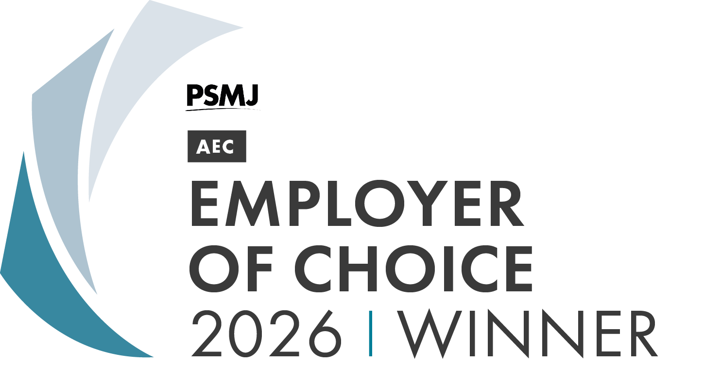 PSMJ AEC Employer of Choice 2026 Winner recognition awarded to Beck Engineering.